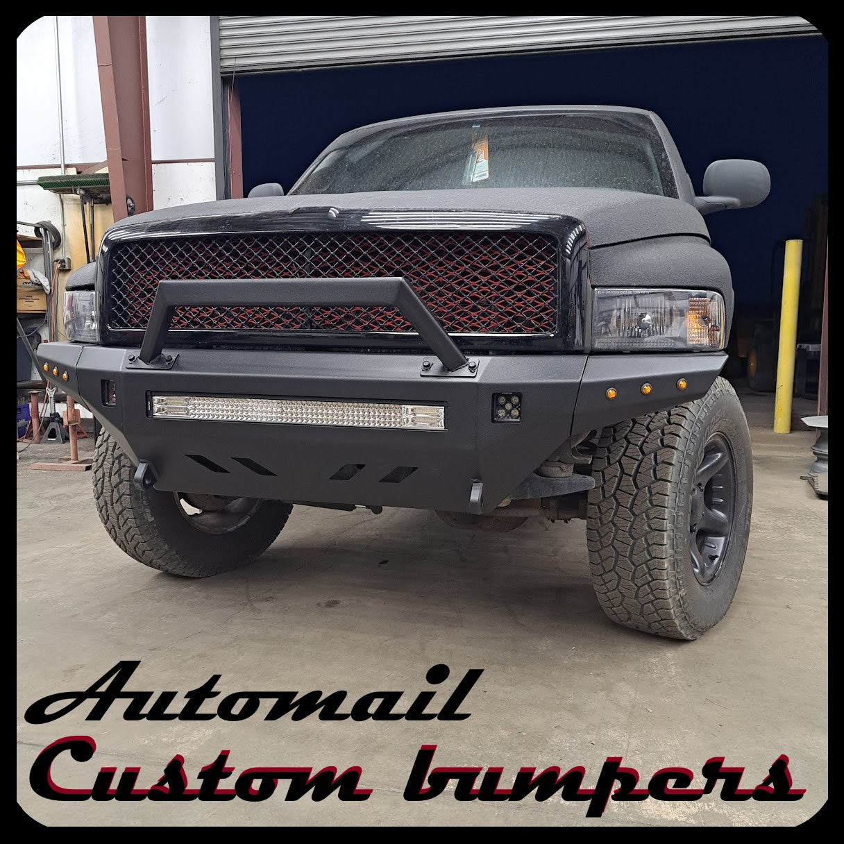 Dodge Ram High Clearance Off-Road Front Bumper for 2nd Gen 15/25/3500 94-02