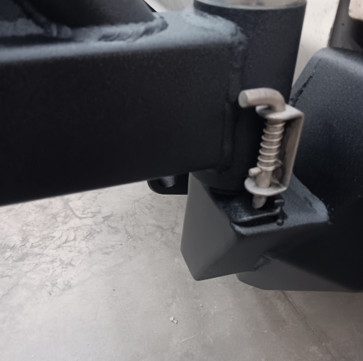 Off-Road Steel Rear Swing-Out Bumper for Toyota 4Runner 3rd Gen (96-02)