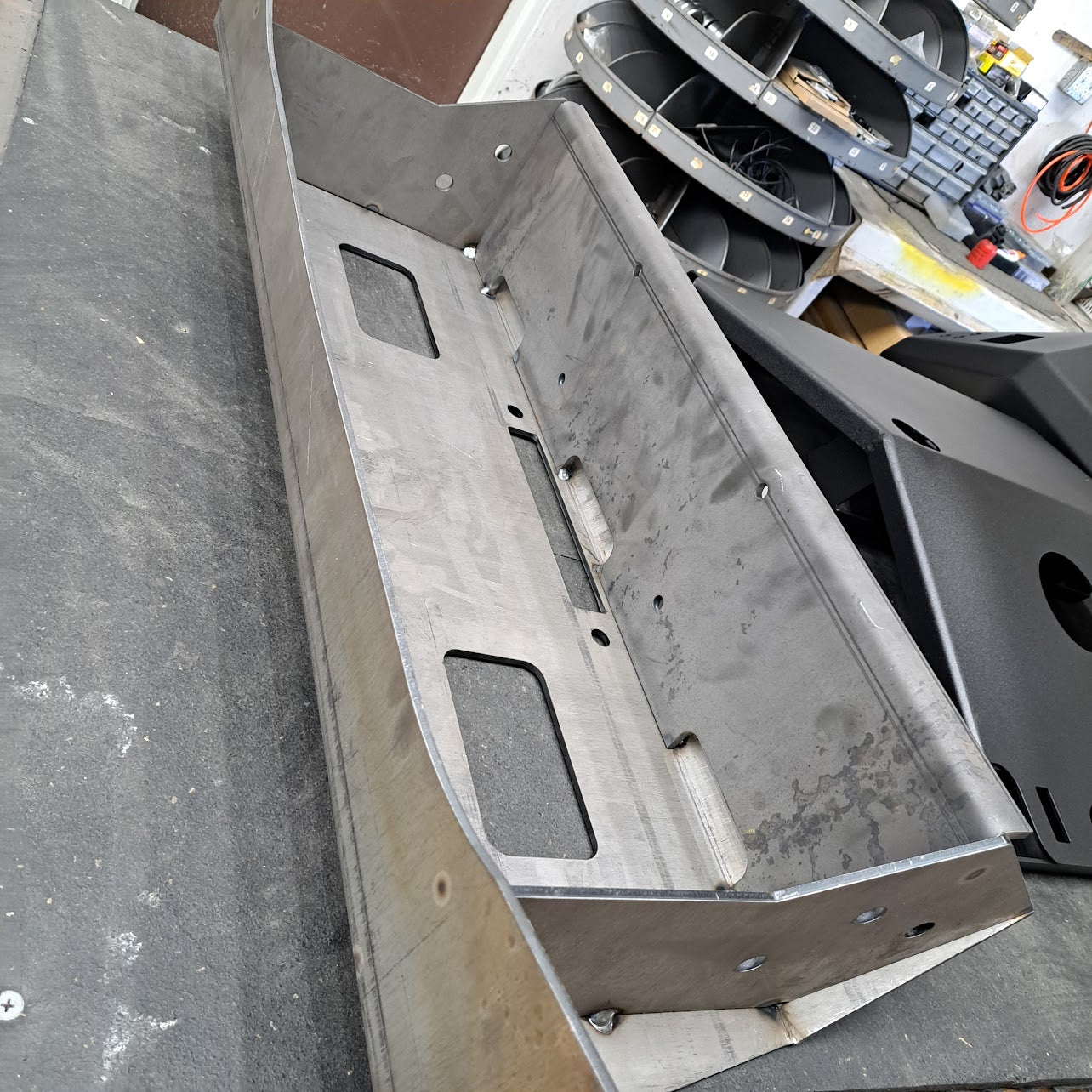 Toyota Tundra Off-Road HD Winch Bumper WELD KIT for Gen 1