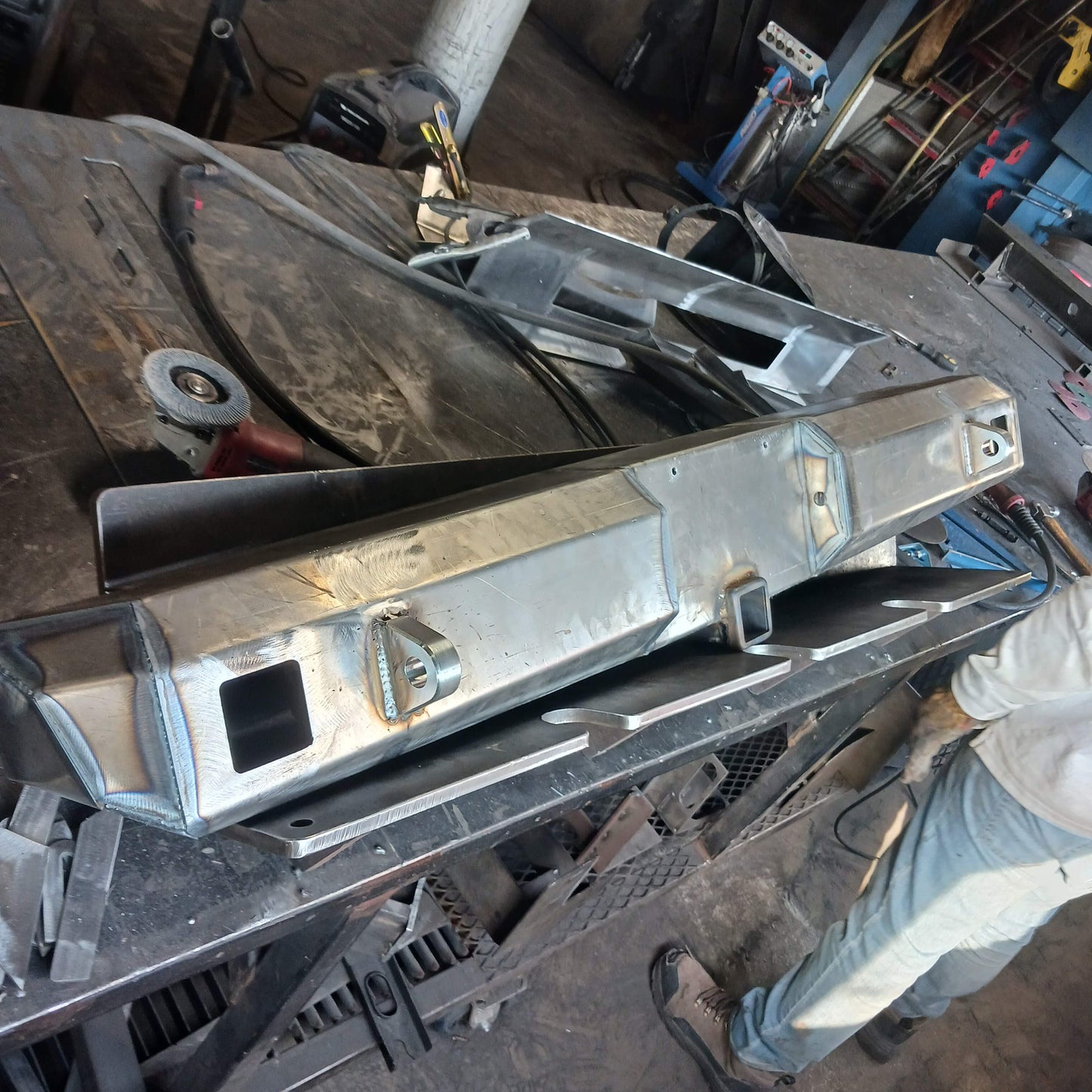 Toyota Tacoma Off-Road Steel Rear Bumper for 1st gen 95-04