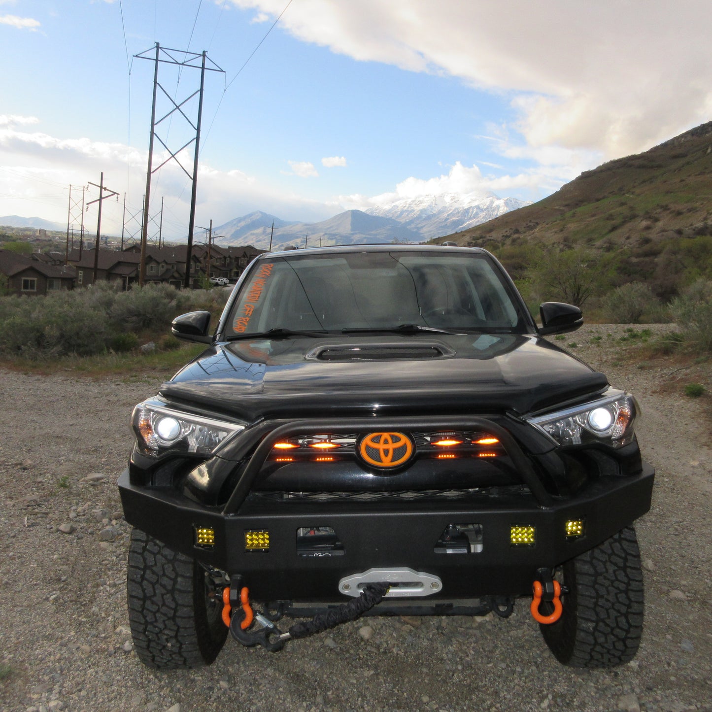 Toyota 4runner Front Winch Bumper for 5th Gen(14-20)