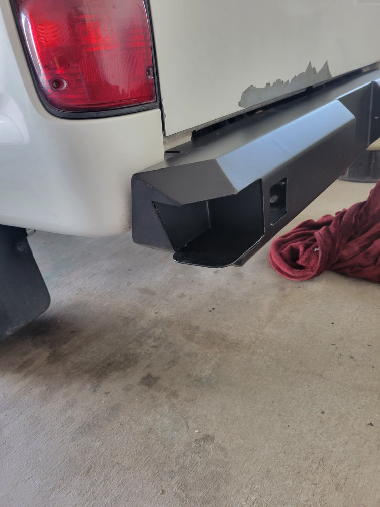 Toyota Tacoma Off-Road Steel Rear Bumper w/corner steps for 1st Gen 95-04