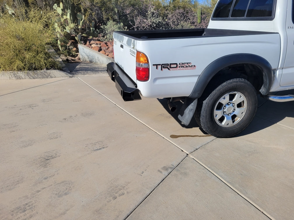 Toyota Tacoma Off-Road Steel Rear Bumper w/corner steps for 1st Gen 95-04