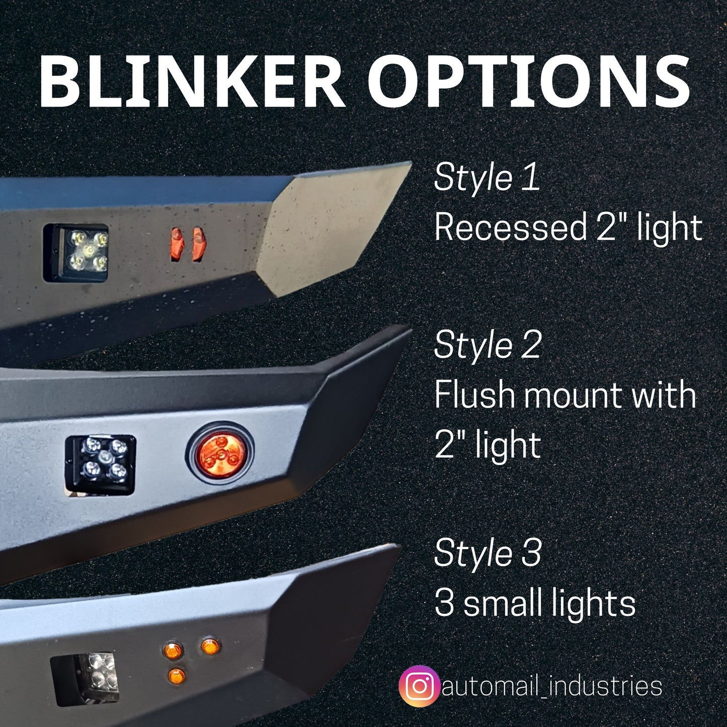 Toyota Tacoma Off-Road Sleek Front Bumper For Gen 1 (Deluxe Model)