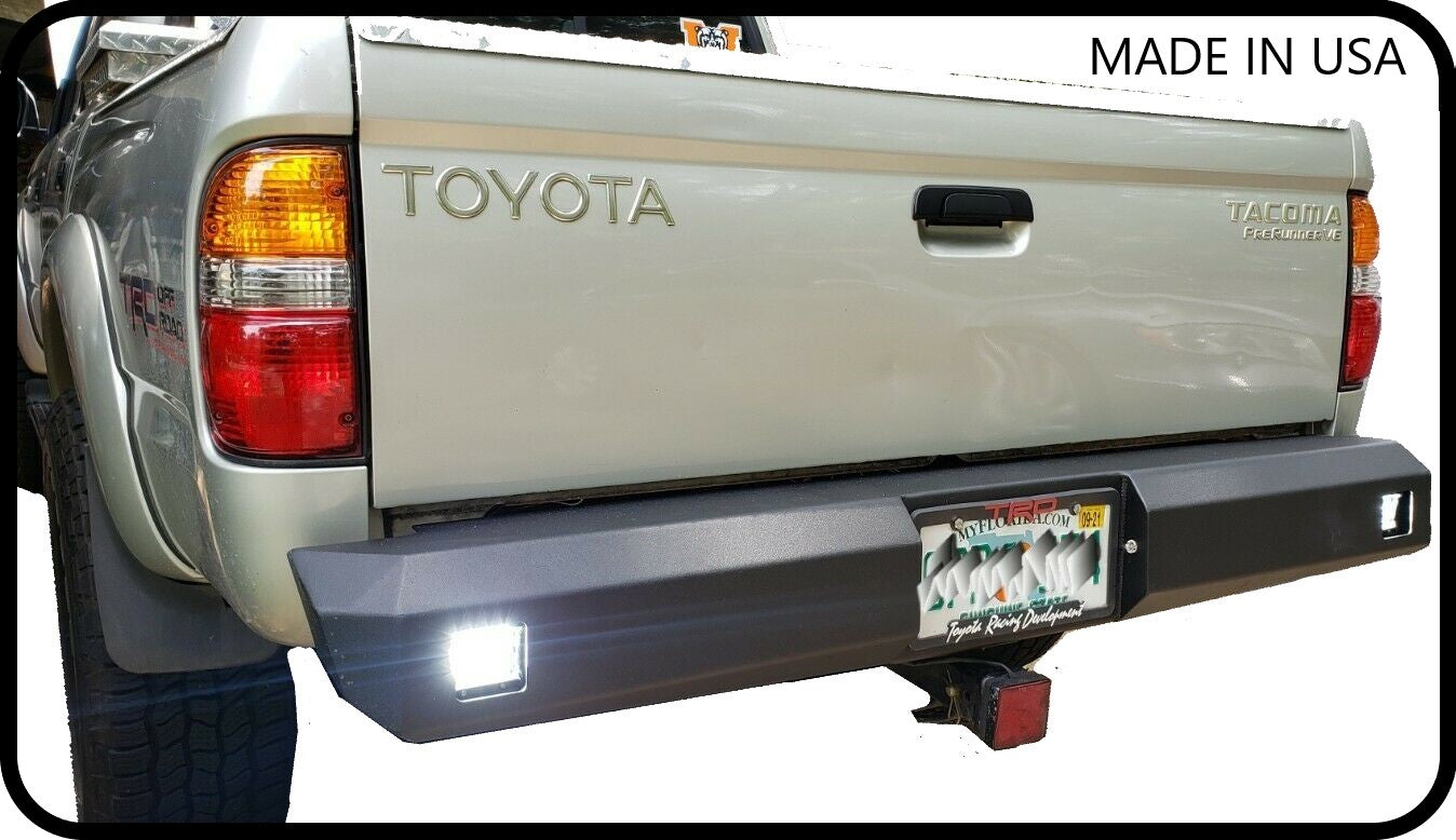 Toyota Tacoma Off-Road Steel Rear Bumper for 1st gen 95-04