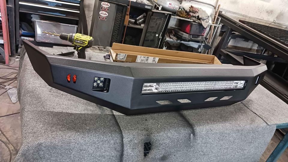 Toyota Tacoma Off-Road Front Bumper For (95-04) 1st Gen Slim Edition