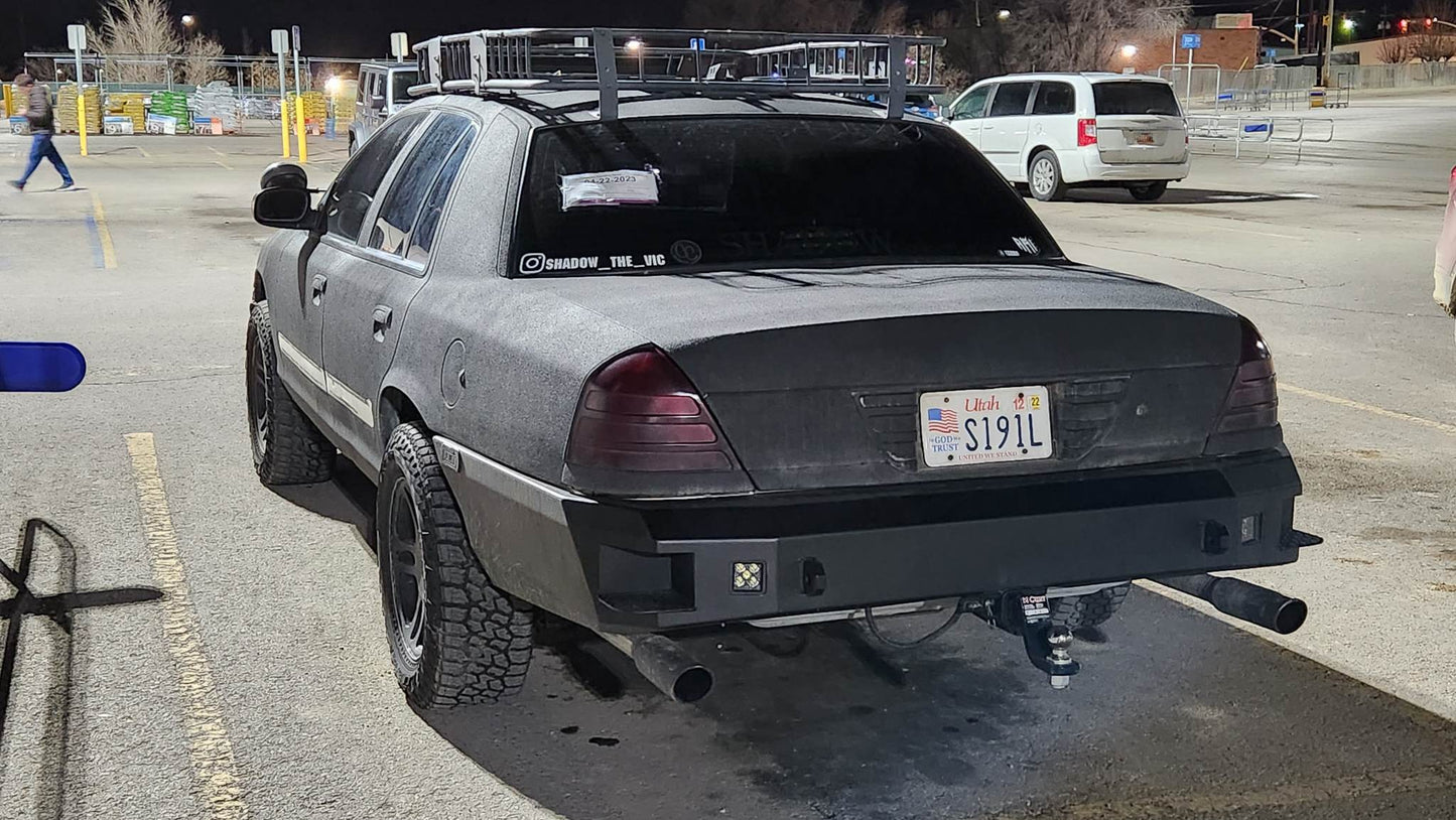 Crown Vic Off-Road Rear Bumper For 03-2011