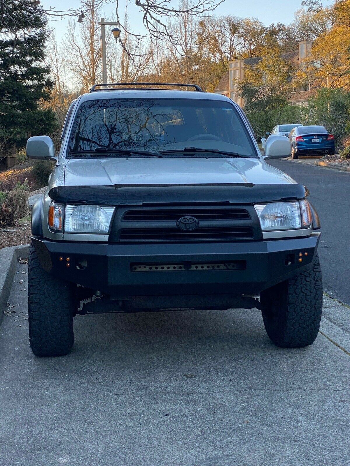 Toyota 4Runner LIMITED Trim Off-road Steel Front Bumper for Third Gen 96-02